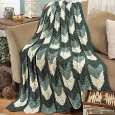 If you don't like single crochet, watch the video tutorial below, courtesy of kellsbells69666 to see an adaptation to double and treble crochet. Knit Ripple Afghan Free Download