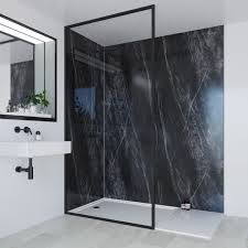 Ferro Grafite Linda Barker Collection Multi Panel Bathroom Interior Design Bathroom Design Bathroom Trends