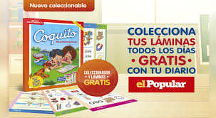 Disponemos en nuestras instalaciones de toda la maquinaria necesaria para imprimir libros y su posterior encuadernación. Nuevo Coleccionable Del Diario El Popular Coquito Mis Primeras Lecciones Foto El Popular