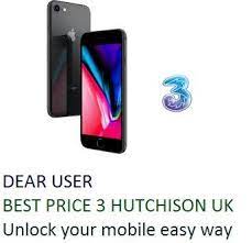 When you compare that to how long a network like ee takes, it's excellent. Iphone Unlock Zone Dear Friends 3 Hutchison Uk Iphone Clean Premium Fast Service 3 Hutchison Uk Iphone 7 7 Se 6s 6s 6 6 5s 5c 5 4s 4 Clean Imei Fast Service 2 11 Working Days 3 Hutchison Uk Iphone