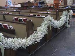 Baby S Breath Garland For The Aisle Babys Breath Babys Breath Wedding Winter Wedding Planning