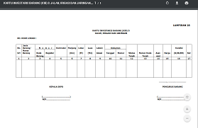 Contoh tabel inventaris aset masjid atau musholla menggunakan microsoft excel tutup kurung. Contoh Format Kartu Investaris Barang Kib D Jalan Irigasi Dan Jaringan Inventaris Sekolah Administrasi Inventaris Sekolah