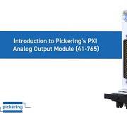 PXI/PXIe Analog Output/Current Loop Simulator Module - 16 Channel