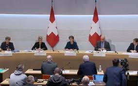 Until the 1902 spelling reform, its name was spelled bundesrath. Die Medienkonferenz Des Bundesrates Vom 16 04 2020 Htr Ch