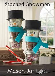 Snowman Hot Chocolate Jars Make Great Gifts Mod Podge Rocks
