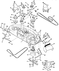 Craftsman lt2000 46'' deck belt diagram. Craftsman Riding Mower 46 Inch Deck Belt Diagram All Round Hobby