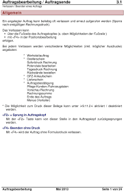 Oben befinden sich die daten zum unternehmen, die adresse sowie kontaktinformationen. Auftragsbearbeitung Auftragsende 3 1 Verlassen Beenden Eines Auftrags Pdf Free Download
