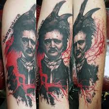 He certainly created some good material to inspire various designs for tattoos. 60 Edgar Allan Poe Tattoo Designs For Men Literature Ink Ideas