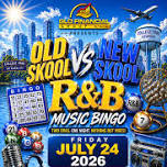 Old Skool vs New Skool R&B Music Bingo