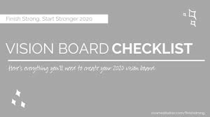 White vision is a version of vision first introduced in the vision quest storyline in west coast the introduction of white vision sets up a wandavision finale showdown between this cold version of. Your Vision Board Checklist For Your Best 2020 Ziva