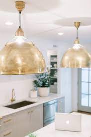 White Kitchen Design Styling By Pencil Paper Co Gen Sohr Circa Lighting Photo Lesle Kitchen Lighting Fixtures Kitchen Ceiling Lights Statement Lighting