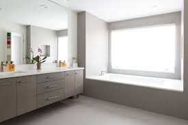 The window is five feet above the floor level. Bathroom Window Ideas And Inspiration Hunker