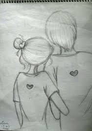 Dibujos Bonitos De Amor Dibujos Romanticos Para Pintar Art Drawings Sketches Simple Art Drawings Sketches Girl Drawing Sketches