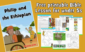 Candace was a title used for the leading woman of the country so the ethiopian eunuch would have had a very important and trusted position as colouring pages: Philip And The Ethiopian Trueway Kids
