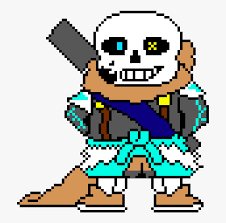 Aujourd'hui un tuto de comment faire ink sans d'undertale en pixel art sur minecraft. Ink Sans Pixel Art Hd Png Download Transparent Png Image Pngitem
