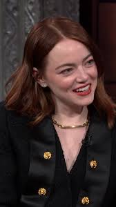 Emma Stone's Jeopardy Debut with Stephen Colbert