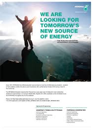 The sponsorship is opened for. 18 Petronas Print Ad 15 11 2014 Amorette2014