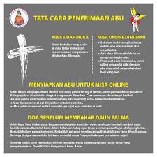 Sebagai catatan, pada tahun 2018, masa prapaskah dimulai pada tanggal 14 februari, atau rabu abu, dan berakhir pada tanggal 29 maret, atau kamis putih. Paroki Kranji Santo Mikael ç…§ç‰‡ Facebook