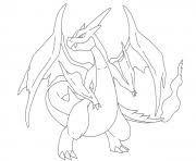 You can download and please share this coloriage pokemon a imprimer dracaufeu | brico enfant. Coloriage Dracaufeu Ex Pokemon Dessin Pokemon A Imprimer