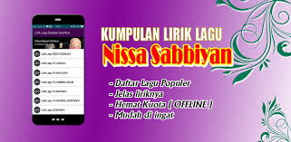 Assalamu'alaikum sobat lirik sholawat hadroh, ada lagu sholawat baru nich yang lagi booming yang dipopulerkan oleh artis gambus cantik nisa sabyan dan kawan kawannya. ÚˆØ§Ø¤Ù† Ù„ÙˆÚˆ Ø§ØªØ§Ø±Ù†Ø§ Lirik Lagu Nissa Sabyan Apk Android ÚˆØ§Ø¤Ù† Ù„ÙˆÚˆ Ú©Û' Ù„Ø¦Û' ØªØ§Ø²Û ØªØ±ÛŒÙ† ÙˆØ±Ú˜Ù†