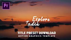 Commercial corporate instagram mogrt premierepro product promo socialmedia stories vertical. Free Titles Intros Preset For Premiere Pro Cc Motion Graphic Template Youtube