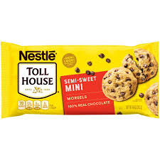 Nestle Toll House Semi Sweet Chocolate Chip Mini Morsels 10 Oz Bag Nestle Toll House Toll House Chocolate Chip Semi Sweet Chocolate Chips