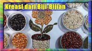 Minyak biji bunga matahari adalah minyak non volatil yang dihasilkan dari biji bunga matahari (helianthus annuus) yang dikompres. Melukis Kolase Bunga Matahari Dengan Biji Bijian Tehnik Kolase The Sunflower Collage Youtube