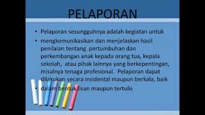 Pengisian raport paud semester 2. Catatan Anekdot Catatannining
