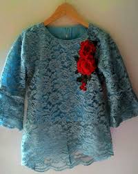 Secara umum, tanaman hias dapat diartikan sebagai tanaman yang. Baju Atasan Brokat Wanita Hiasan Bunga Fashion Wanita 537996198