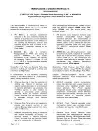 Di bawah ini adalah format bagian. Draft Mou Kerjasama Dengan Asing