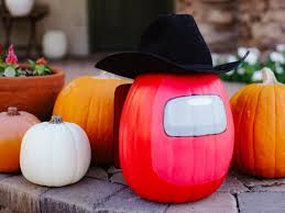 Among Us Diy Halloween Pumpkin Sweet Shoppe Mom Phoenix Lifestyle Family Blogger 'yellow among us with crown' sticker by user6744. among us diy halloween pumpkin sweet