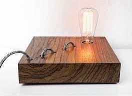 The darker color will work to minimize any weird shapes or designs, which will help make it work in a much more modern space. 34 Wood Lamps You Ll Want To Diy Immediately Makely