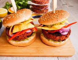 Burger Mexicain Vegan Patate Cornichon Burgers De Lentilles Repas Vegan Mini Hamburgers