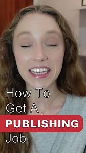 How to get a publishing job #booktok #writingtok #bookeditor  #writingcommunity #amquerying #publishingtips #publishing #publishingabook