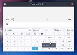 Enter the value into the calculator, the atan of the entered value will be displayed in either degrees or radians. Inverse Sine Cosine And Tangent On Ubuntu Calculator Ask Ubuntu