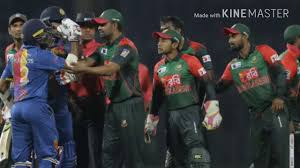 232 (mushfiqur rahim 61, shakib al hasan 55; Sri Lanka Vs Bangladesh Fight Scene Sri Lanka Vs Bangladesh Towenty Series Youtube