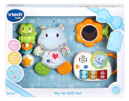 The earth is full of joy today because a prince is born. Vtech My First Gift Set New Baby Gifts New Born Baby Toys Including Hippo Animal Plush