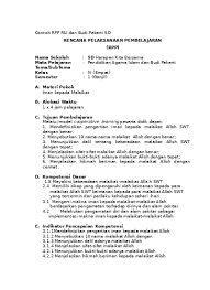 Check spelling or type a new query. Contoh Rpp Pai Sd Kelas 4 Kurikulum 2013