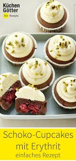 Schoko Cupcakes Mit Erythrit Rezept In 2020 Schoko Cupcakes Cupcakes Susse Backerei