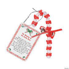 There are gift bags, books. Beaded The Meaning Of The Candy Cane Christmas Ornament Craft Kit