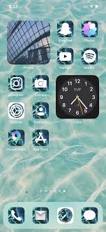 Iphone Ios14 Blue Icons App Bundle 33 Icons Etsy App Icon Homescreen Iphone Iphone Wallpaper App