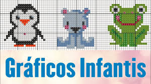 Gráficos da dinha ponto cruz. Pinguim Urso E Sapo Grafico Gratis Para Ponto Cruz Youtube