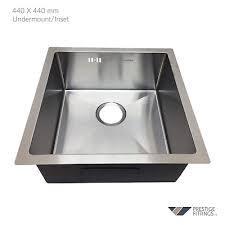 The escalation in covid infections has prompted lockdowns in the cities of sydney and darwin, as well as restrictions across four states. Undermount Kitchen Sink Single Bowl High Quality 1 2mm Thick 440x440x200mm 7449130735315 Ebay