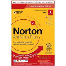 Norton Antivirus Plus 2022 1 An 1 Appareil Pc Telechargement - Cdiscount Informatique