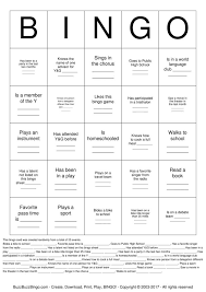 Get To Know Bingo Cards To Download Print And Customize