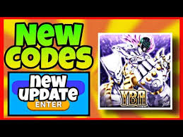 Your bizarre adventure codes | how to redeem? New Update Codes Your Bizarre Adventure Roblox Your Bizarre Adventure Codes Yba Codes Yba Youtube