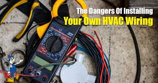 Kalos services' tech jesse claerbout explains how to check your electrical readings for the capacitor and wires at the condenser. Why You Should Always Use A Professional For Hvac Wiring
