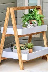If you have little space like living in the apartment or dorm that cannot fit the number of plants, the ladder plant stand is the answer. 13 Cool Creative Diy Plant Stand Ideas The Garden Glove