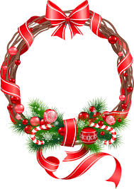 Christmas Png Wreath Ornament Clipart Christmas Wreath Clipart Christmas Picture Frames Xmas Drawing