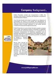 Whether you're an investor with a growing need for outside asset management for your real estate business or are simply interested in learning more about real estate asset management and how it works, this article will explain what a real estate asset. Free 10 Real Estate Company Profile Samples In Pdf Ms Word